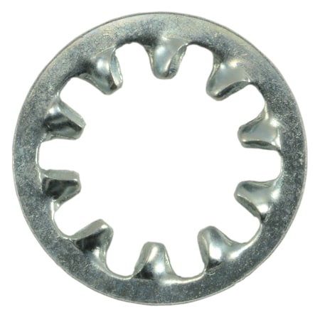 Midwest Fastener Internal Tooth Lock Washer, For Screw Size 5/16 in Steel, Zinc Plated Finish, 100 PK 03983